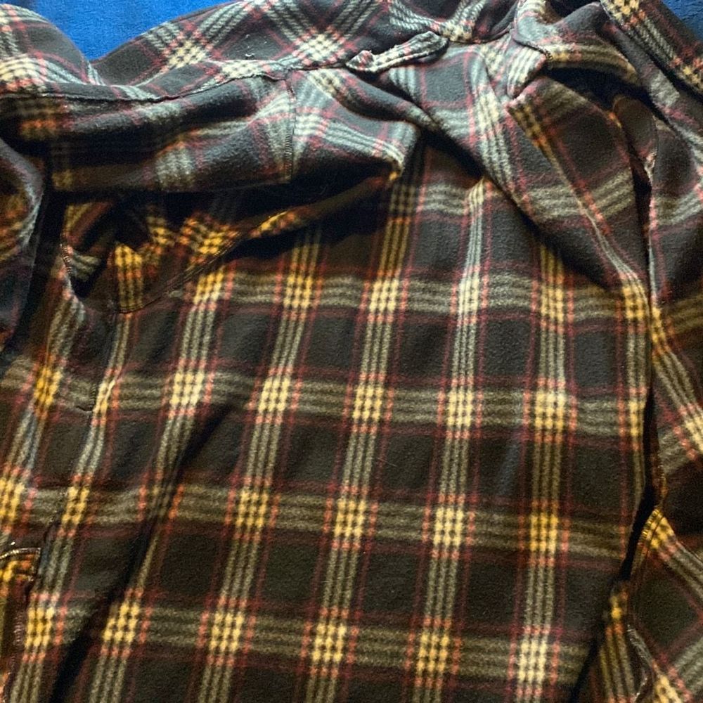 Covington house plaid house coat